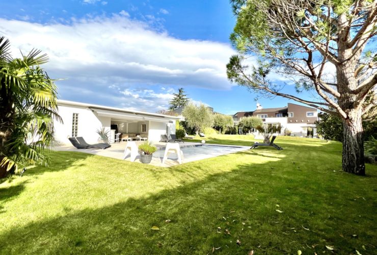 Maison contemporaine en campagne